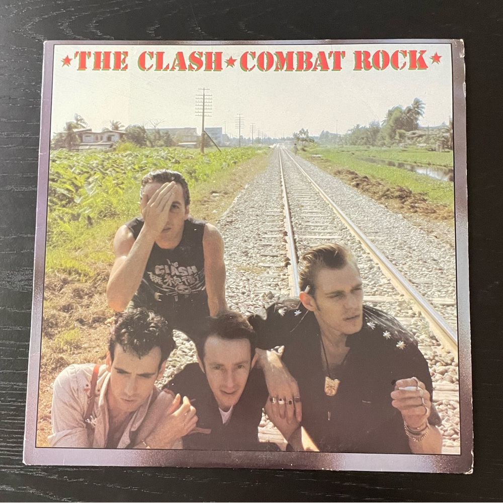 The Clash Combat Rock Vinyl Record